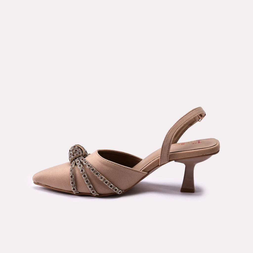 Fancy Court Shoes Fawn 0450122