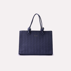 Casual Shoulder Bag Blue 0331779