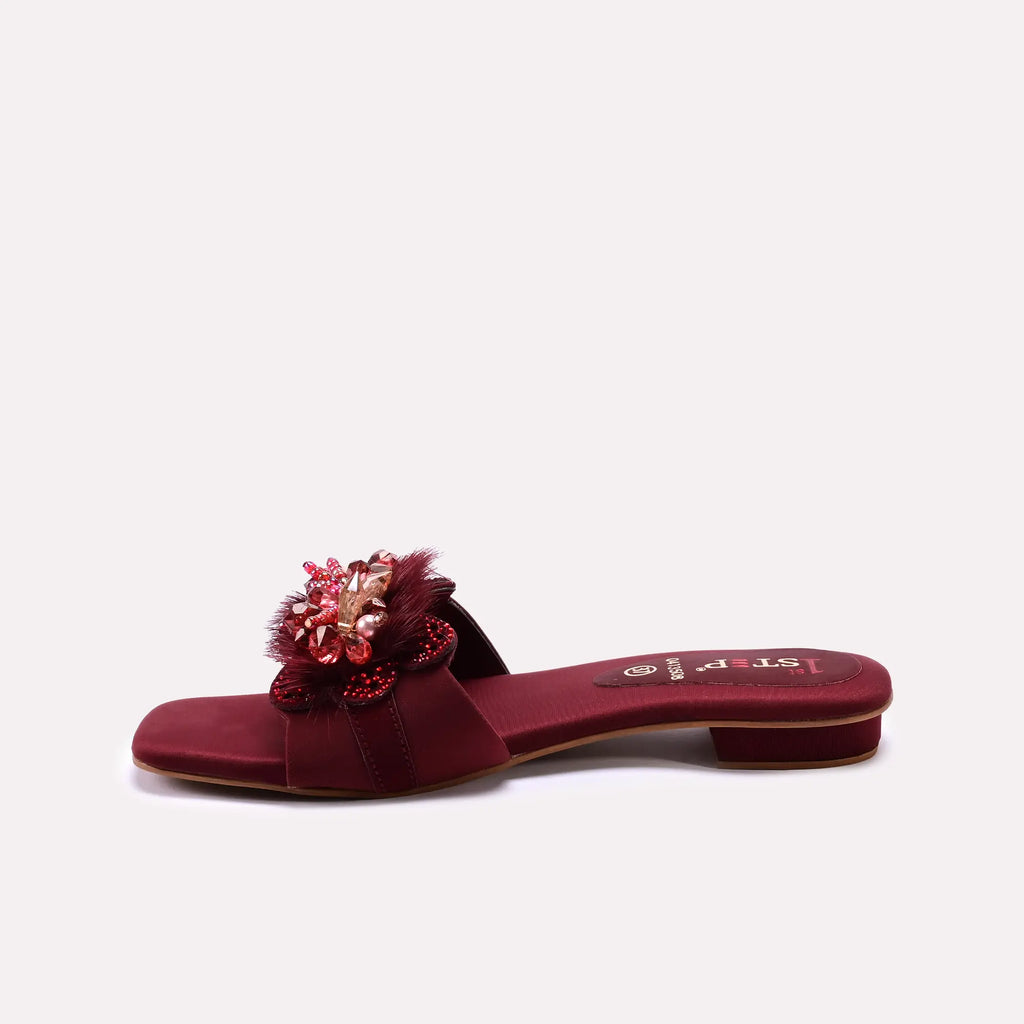 Fancy Slipper Maroon 0413508
