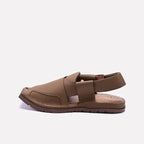 Khaki Peshawari Chappal for men