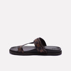 Brown Mens Casual Slippers 0151123