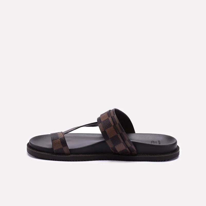 Brown Mens Casual Slippers 0151123