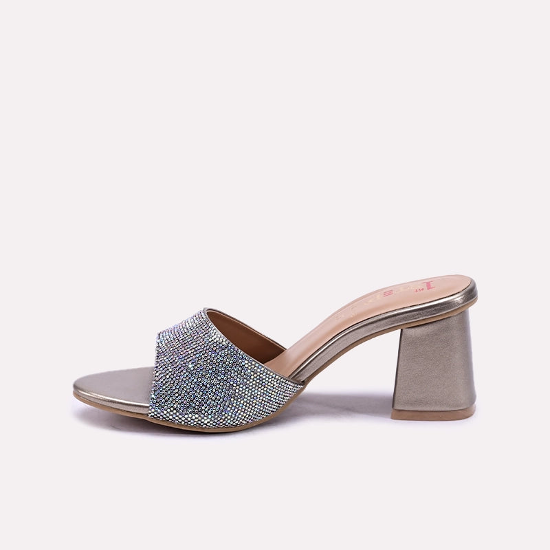 Gray Bridal Slippers 0412783