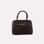 Casual Shoulder Bags Dark Brown 0331009