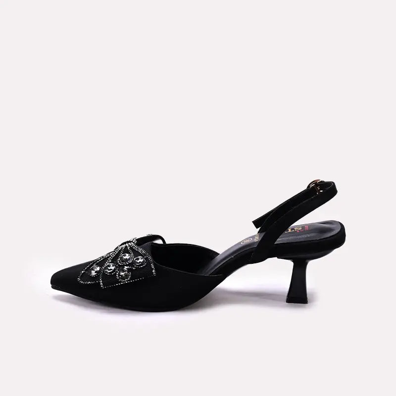 Fancy Court Shoes Black 0450124