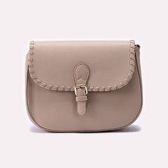 Casual Hand Bag Beige 0322294