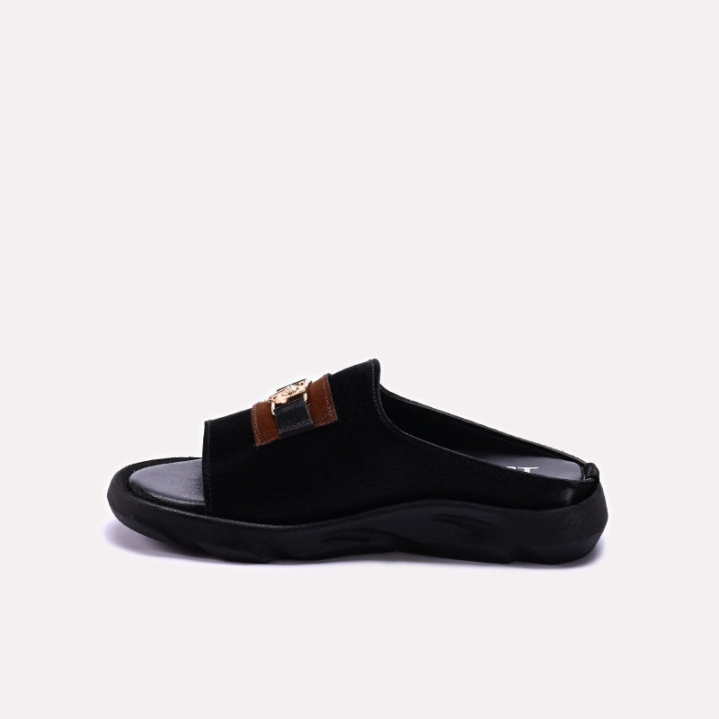 Baba Casual Slipper Black 0630297