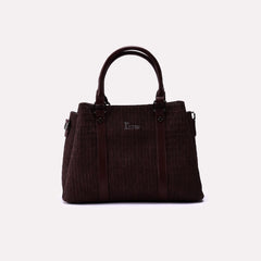 Casual Shoulder Bag Brown 0331755
