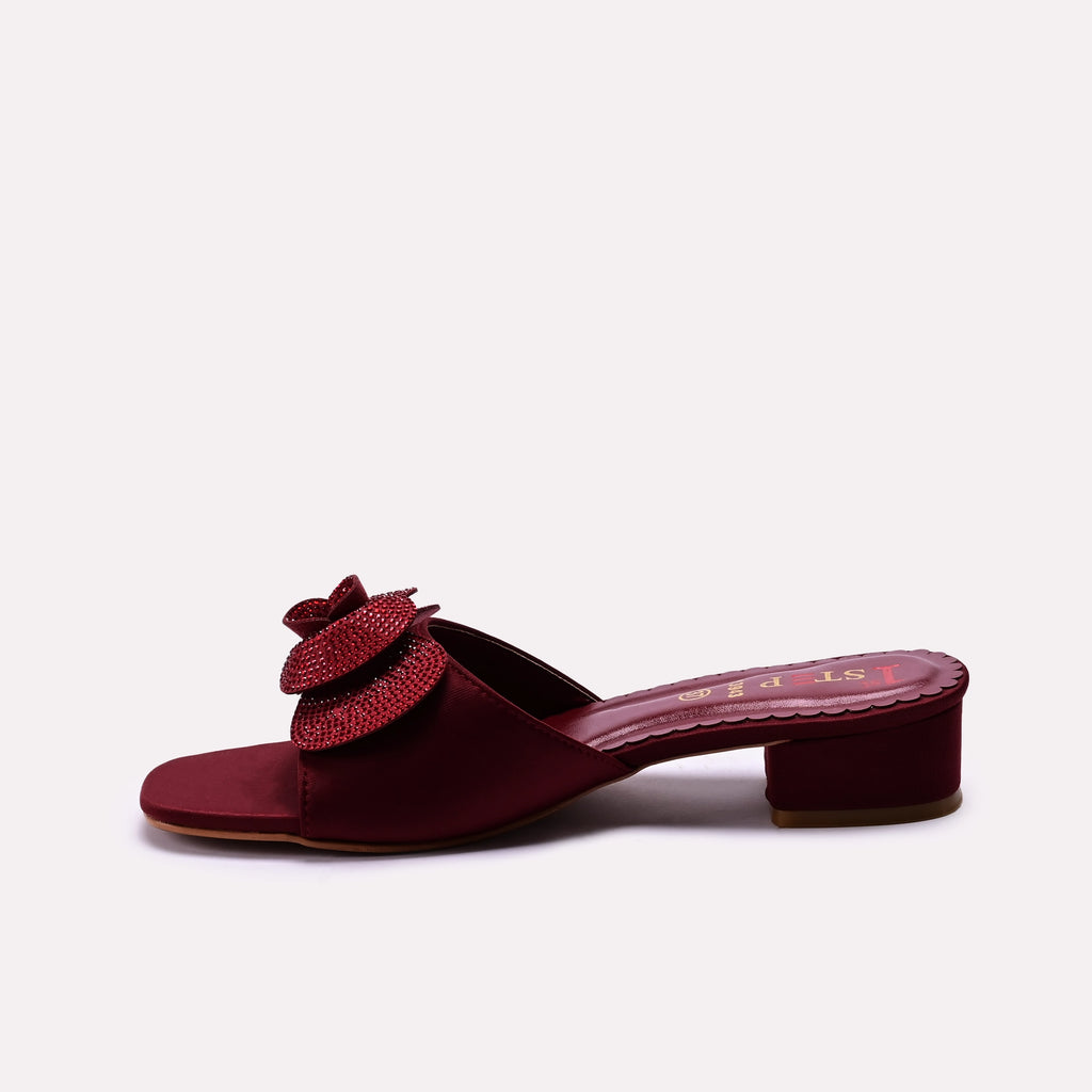 Fancy Slipper Maroon 0413943