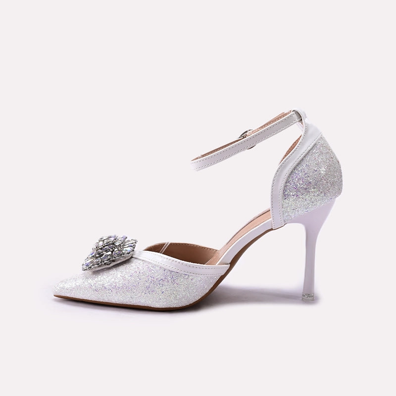 Bridal Court Shoes White 0450192