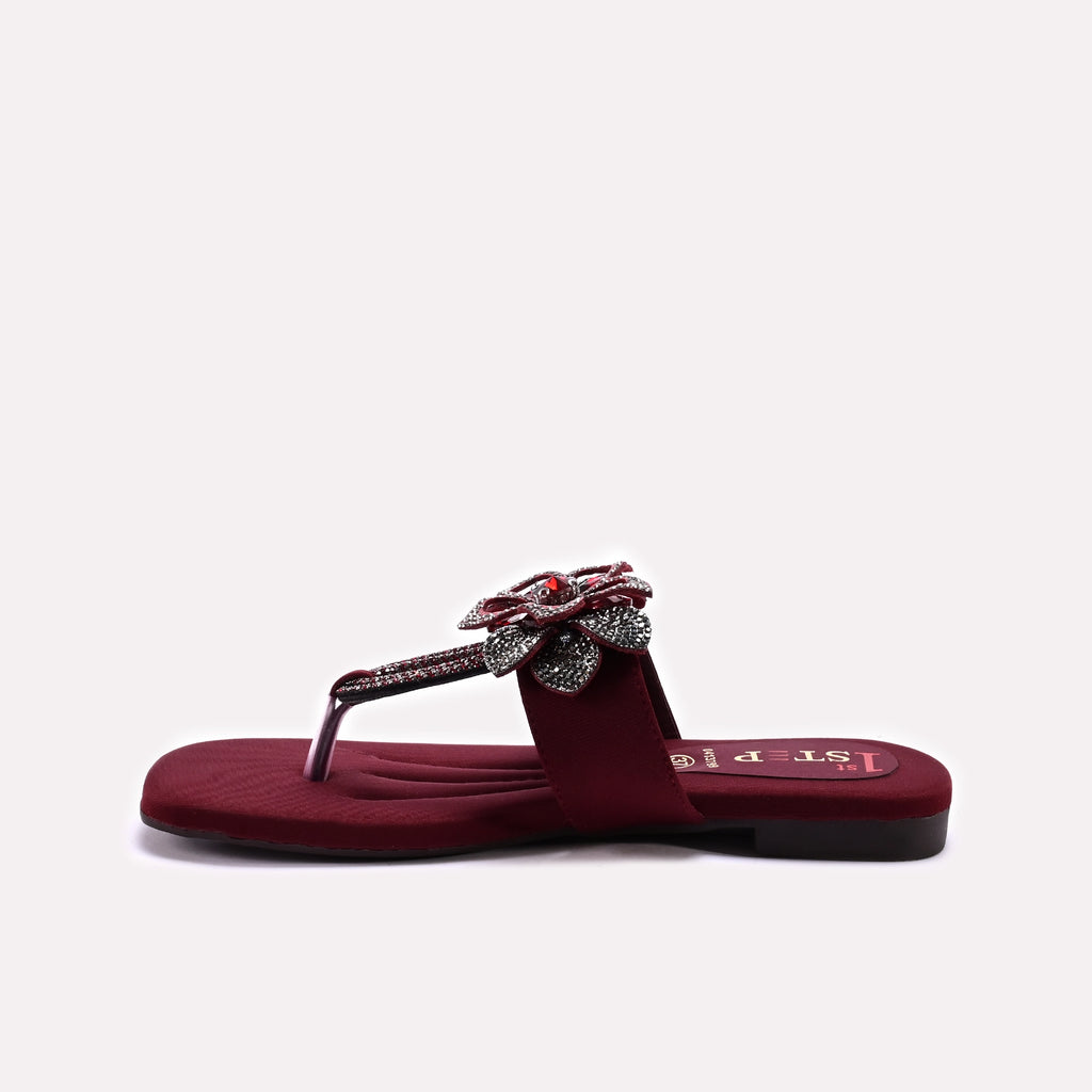 Fancy Slipper Maroon 0413799