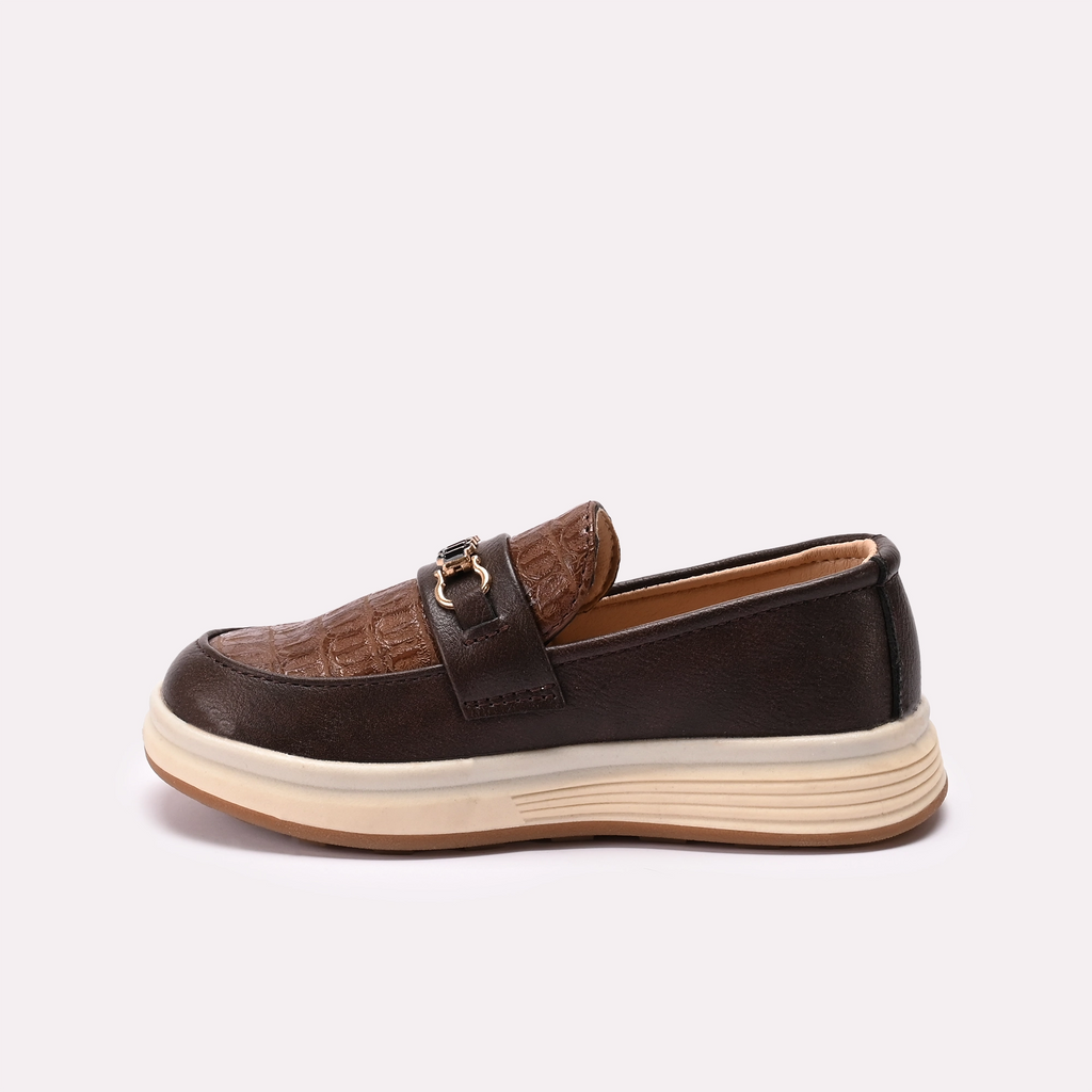 Boy Loafer Shoes Brown 0640192