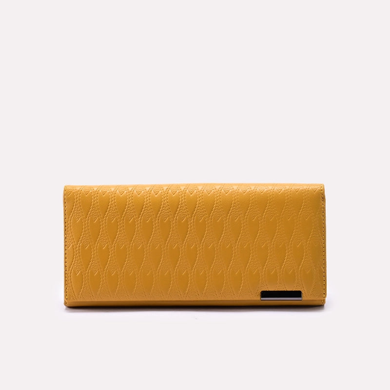 Ladies Casual Wallet Yellow 0310367