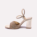 Fancy Sandal Golden 0421670