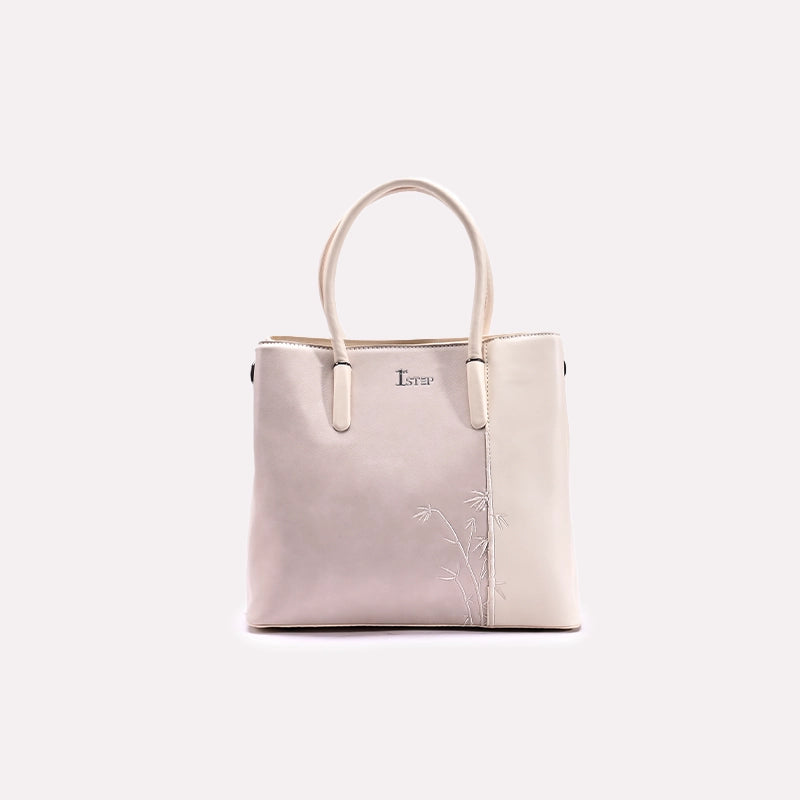 Light Gray Ladies Casual Shoulder Bag 0331440