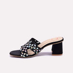 Black Heel Slippers 0412657