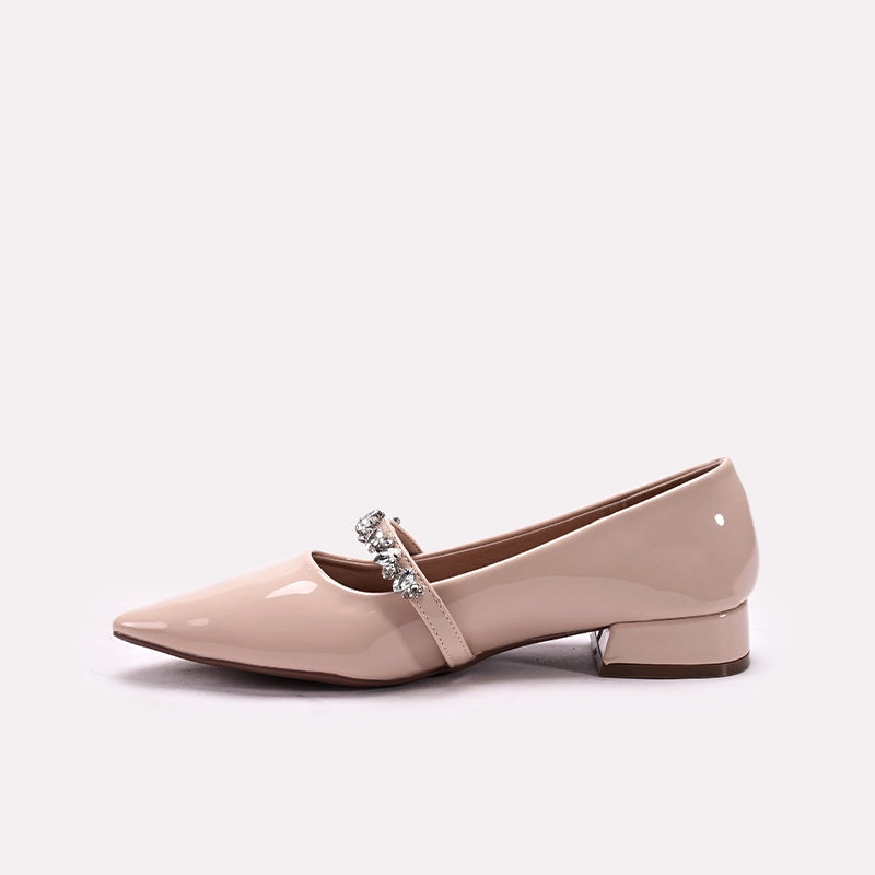 Fancy Court Shoes Fawn 0450150