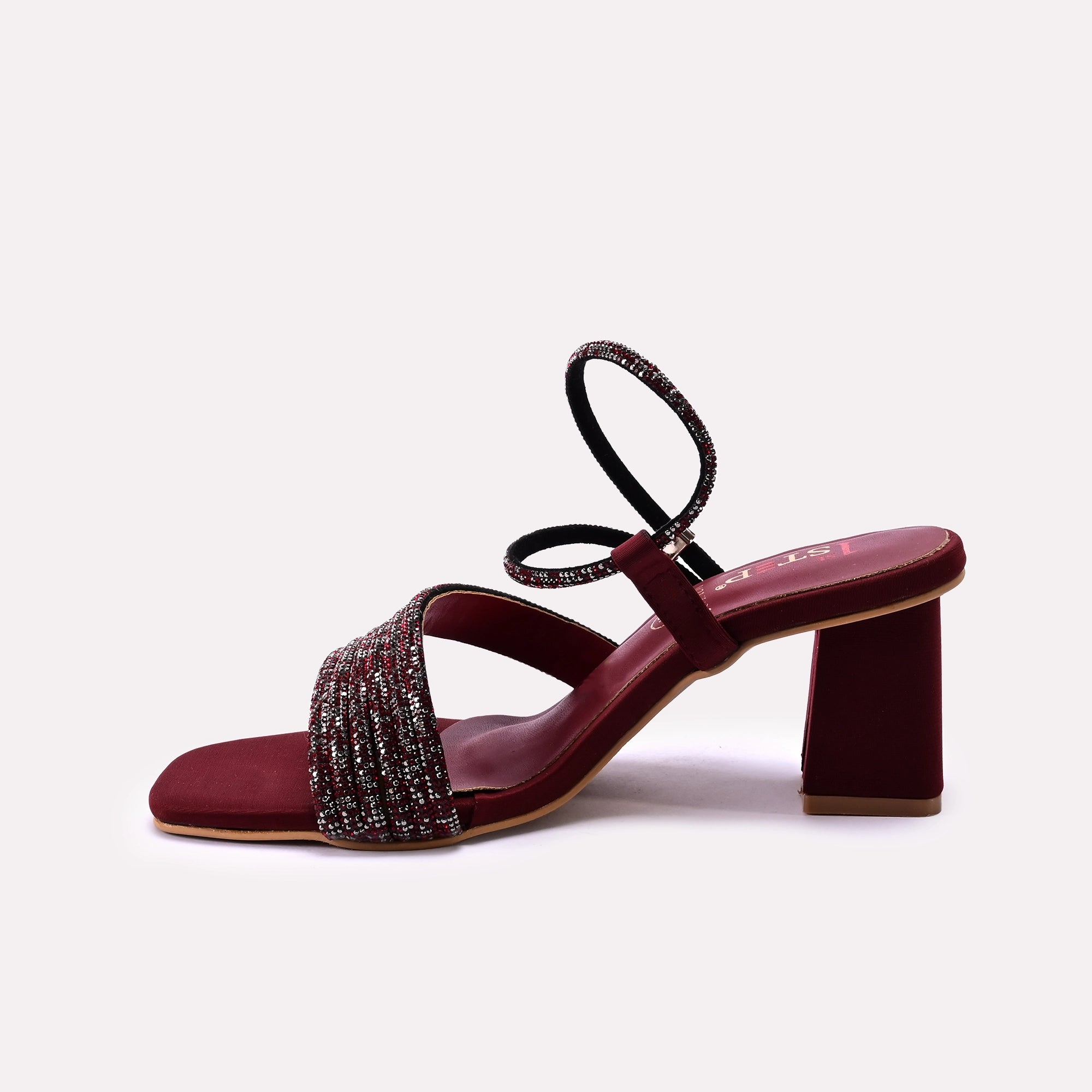 Fancy Sandal Maroon 0421721