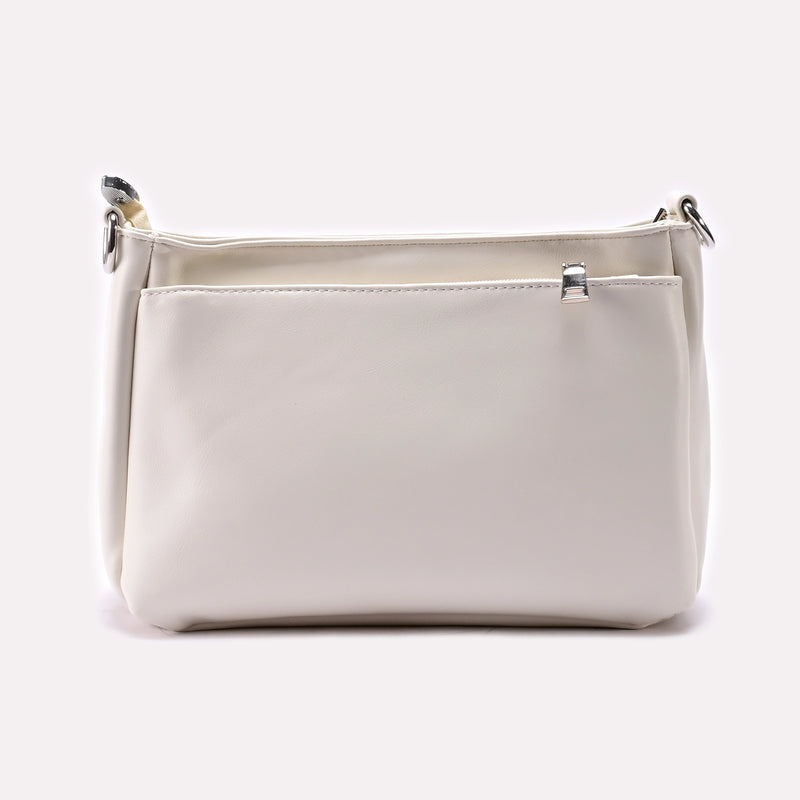 Casual Hand Bag White 0322273