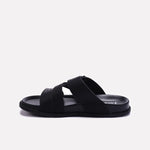Black Casual Slippers for Men