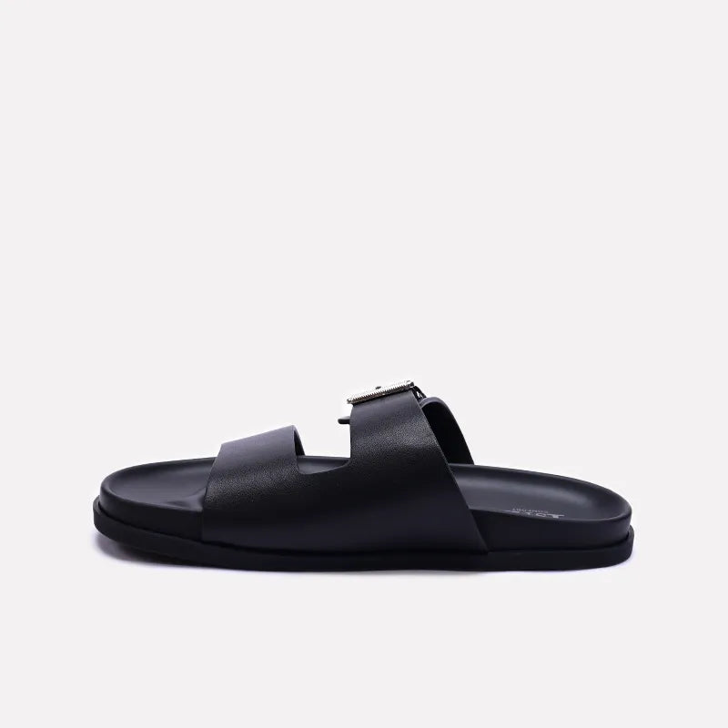 Black Casual Slides For Men 0151108