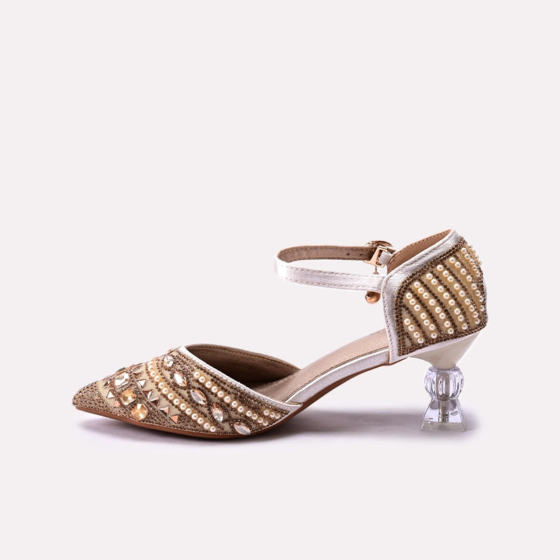 Bridal Court Shoes Golden 0450188