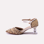 Bridal Court Shoes Golden 0450188