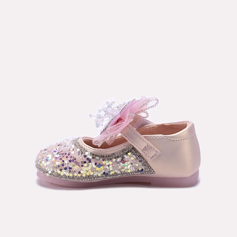 Baby Fancy Pumps Peach 0710624