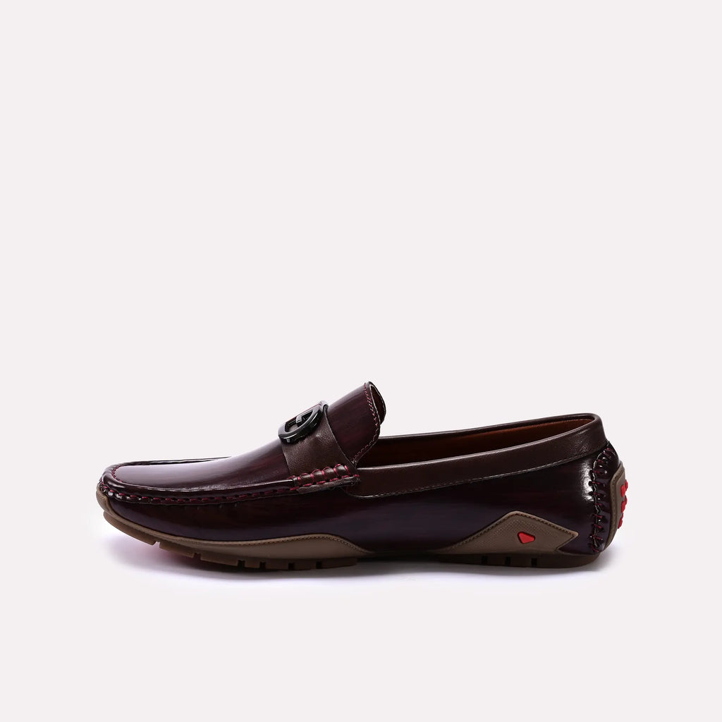 Loafer Shoes Maroon 0131153
