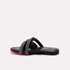 Baby Fancy Slipper Black 0730395
