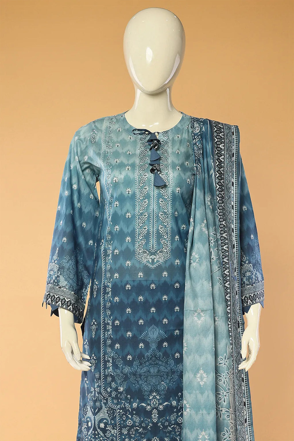 Alina - 3 Piece Stitched Lawn Suit 15D0105