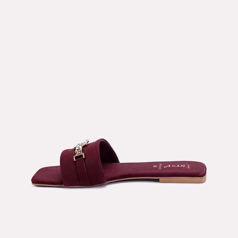 Fancy Slipper Maroon 0412819