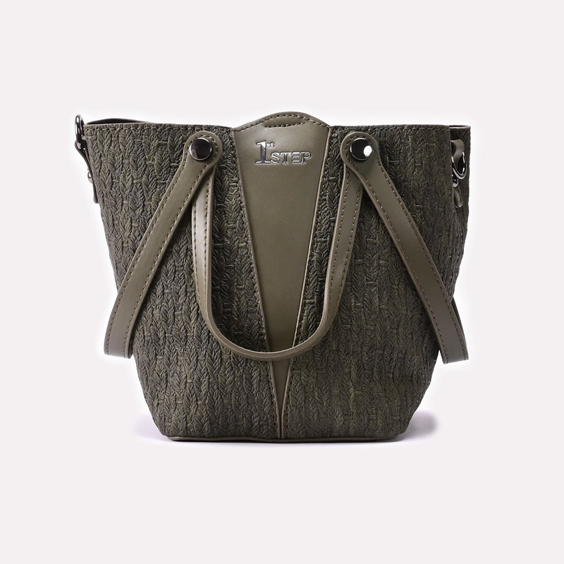 Casual Hand Bag Green 0322298