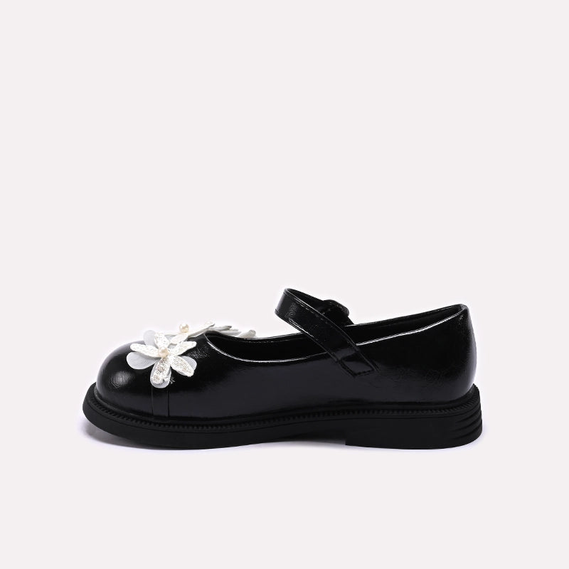 Girl Fancy Pumps Black 0710712