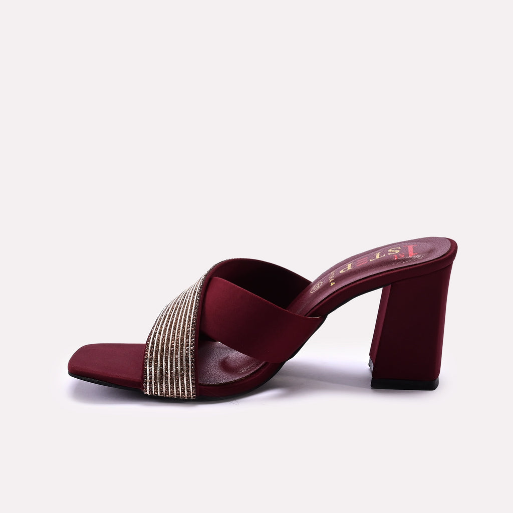 Fancy Slipper Maroon 0413644