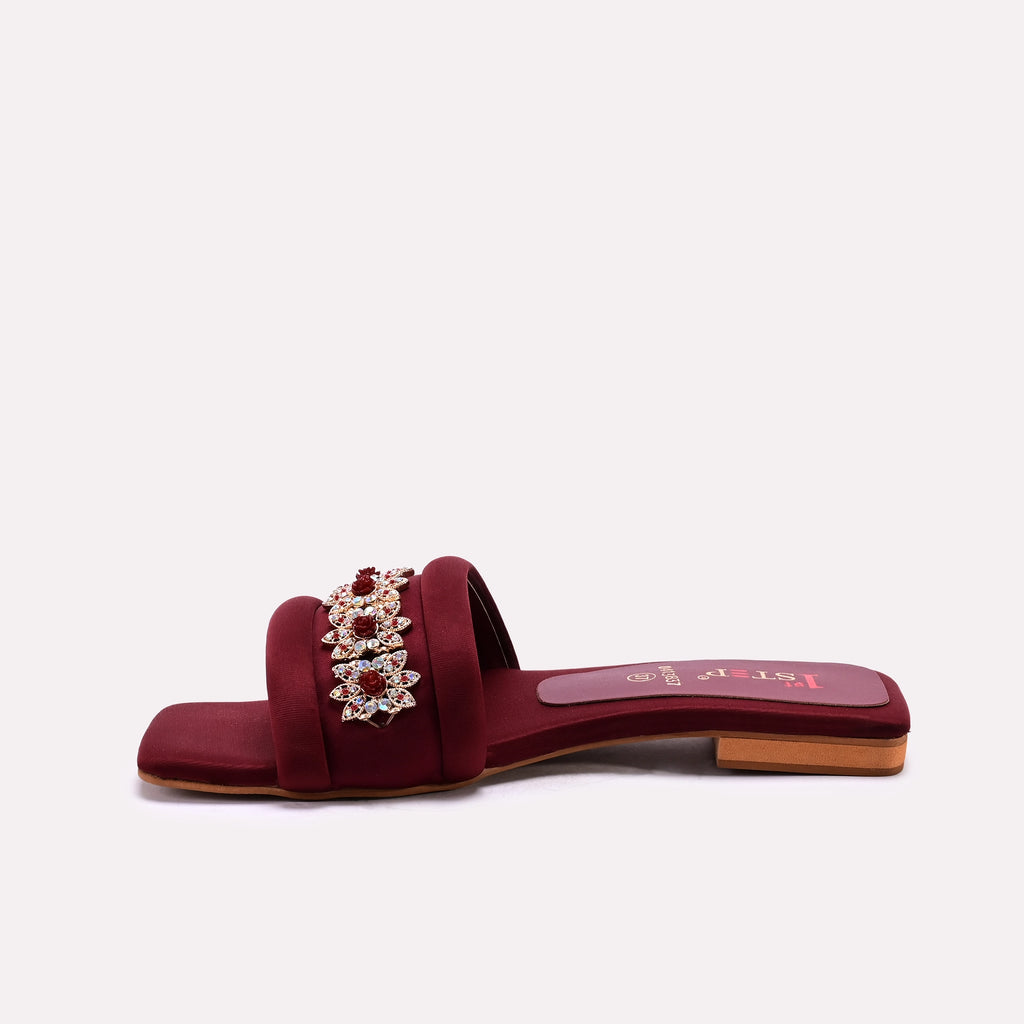 Fancy Slipper Maroon 0413837