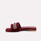 Fancy Slipper Maroon 0413837