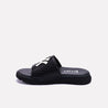 Black Casual Slippers for kids