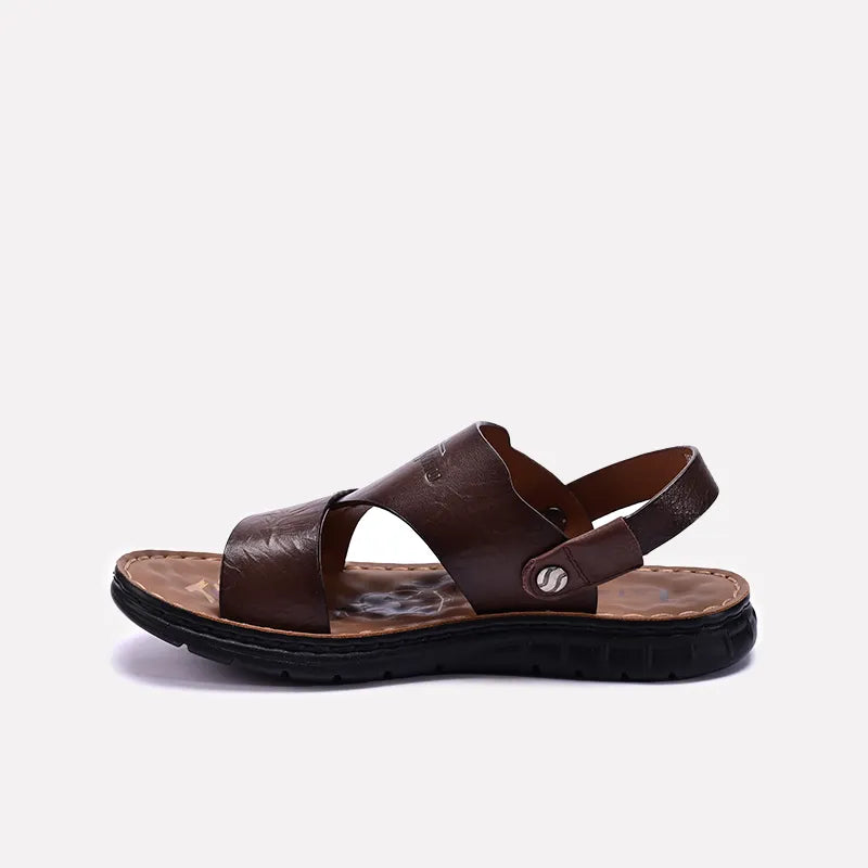Mens Brown Casual Sandals