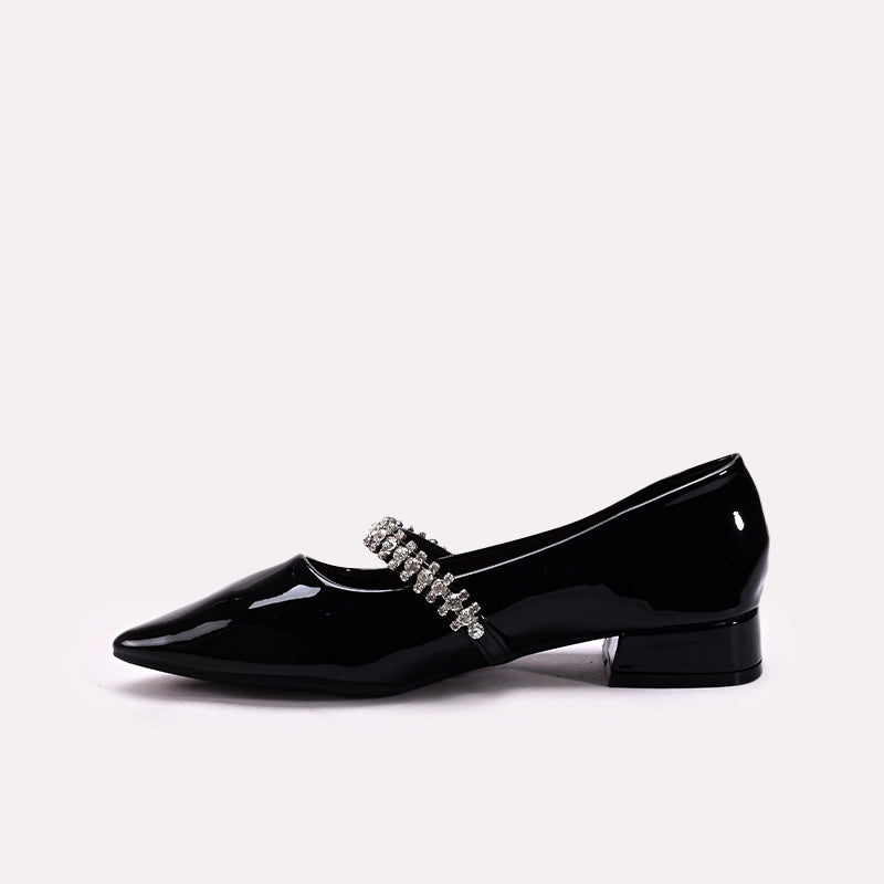 Fancy Court Shoes Black 0450153