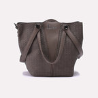 Hand Bag Gray 0322329