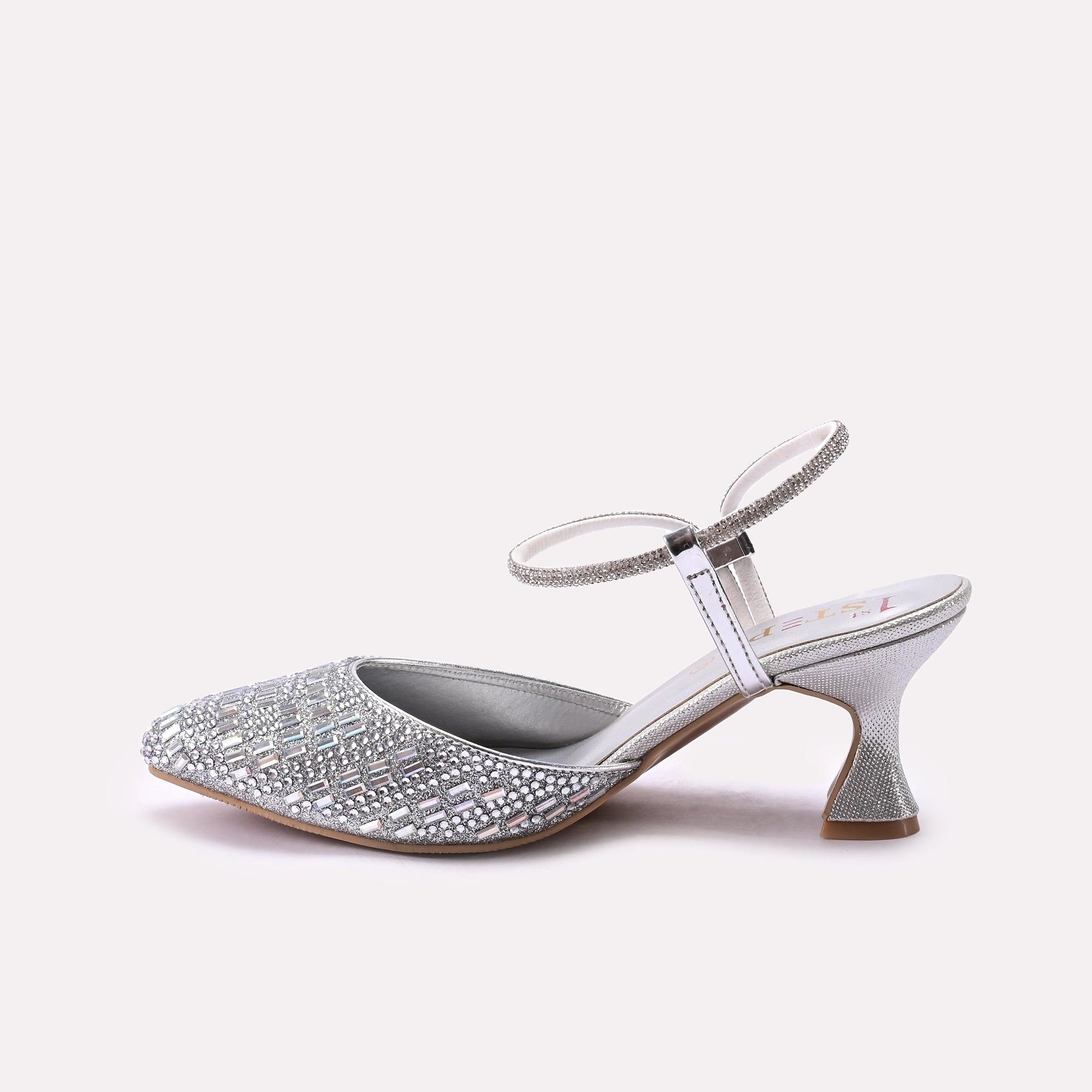 Bridal Court Shoes Silver 0450146