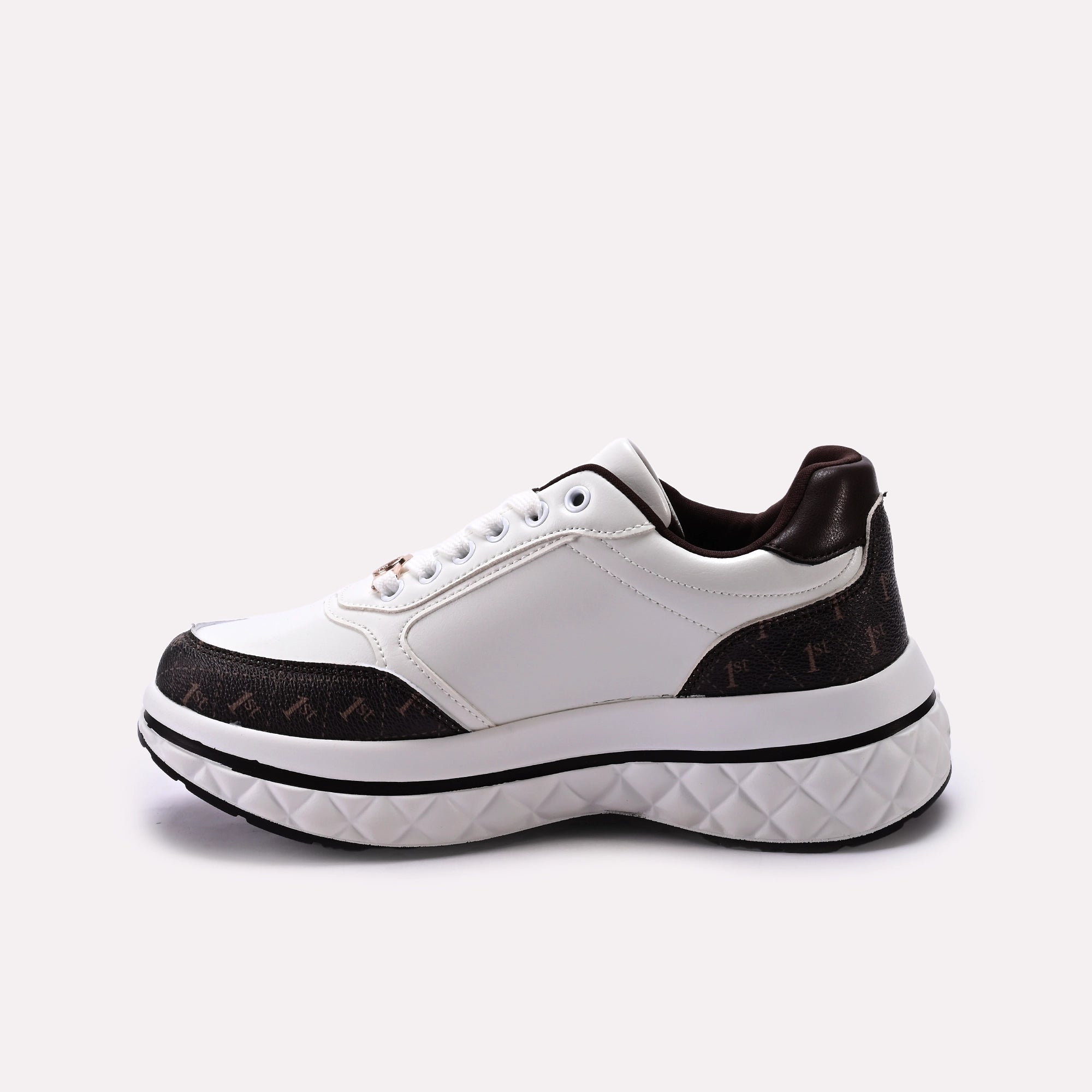 Women Sneaker Shoes Brown 0440917