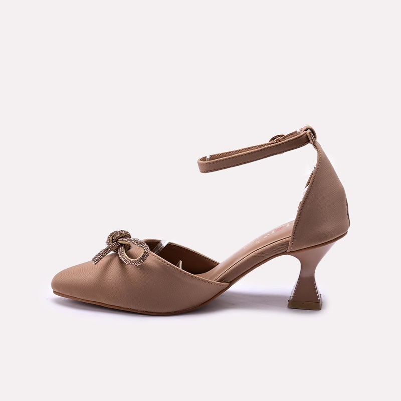 Fancy Court Shoes Fawn 0450121