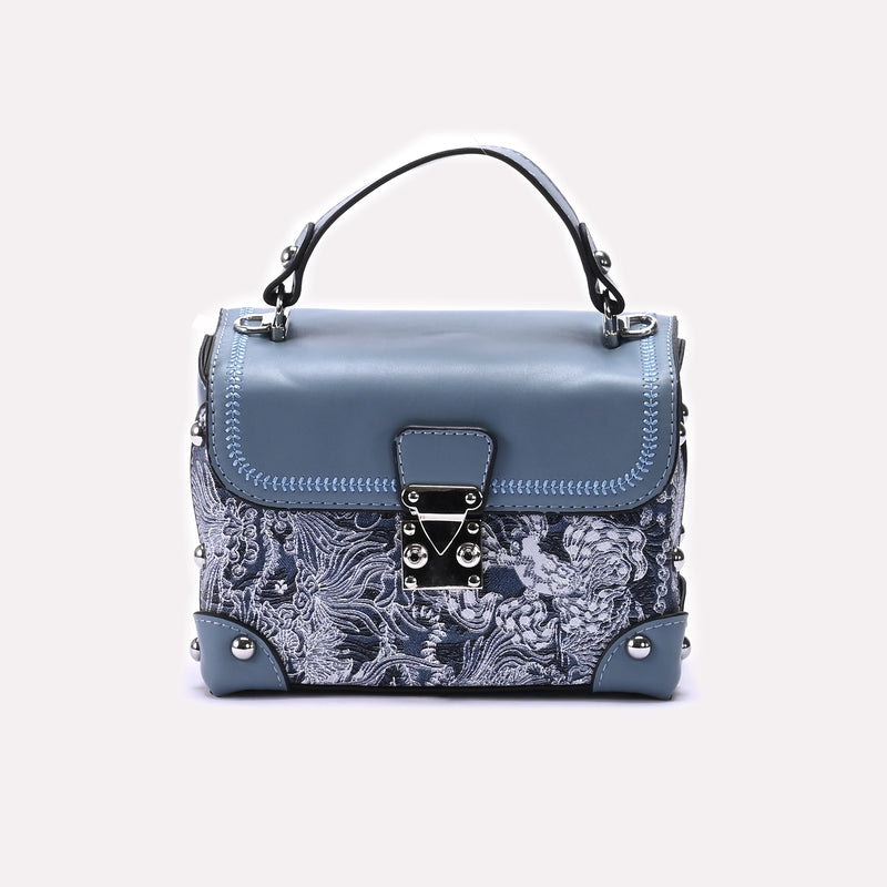 Hand Bag Blue 0322320