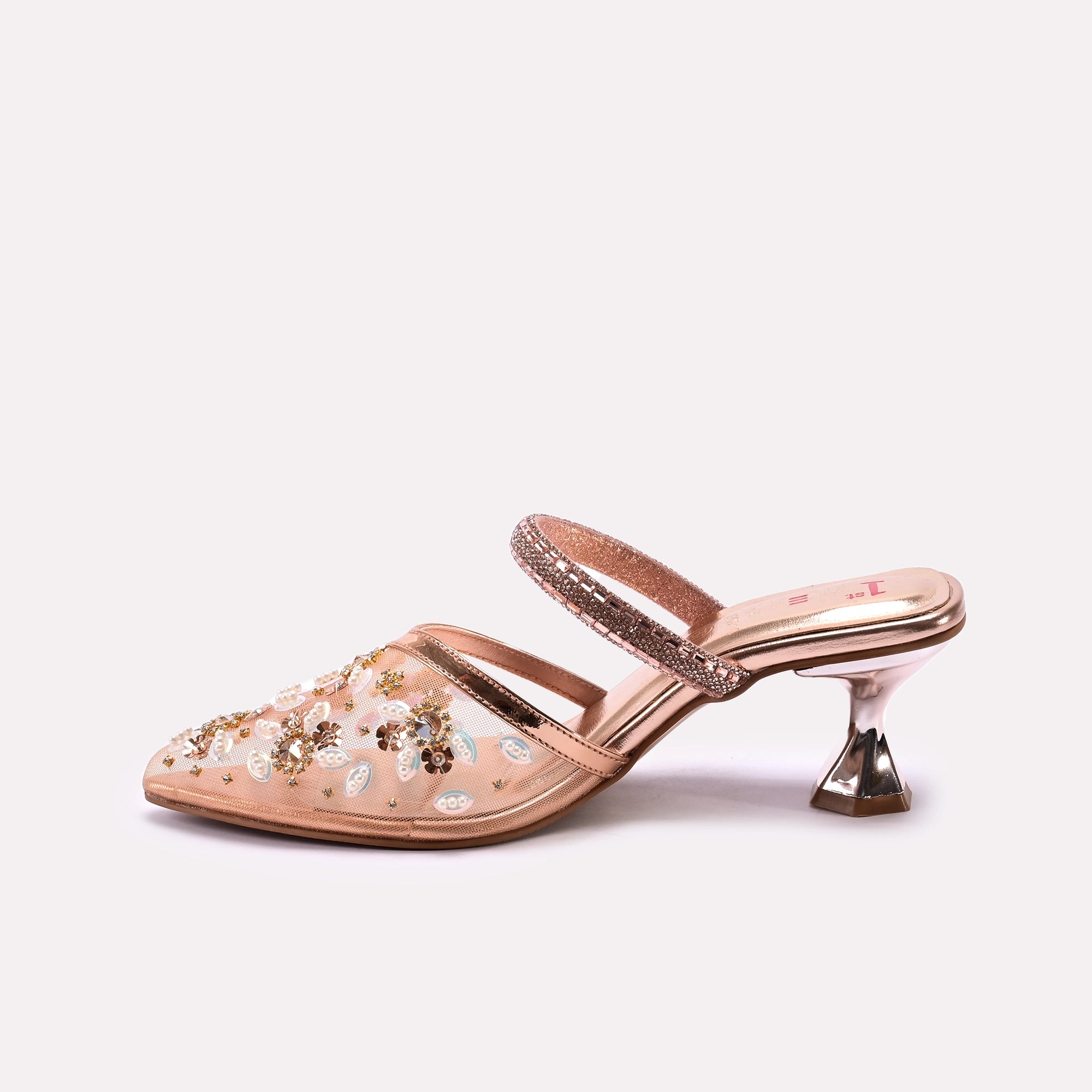 Bridal Court Shoes Peach 0450184