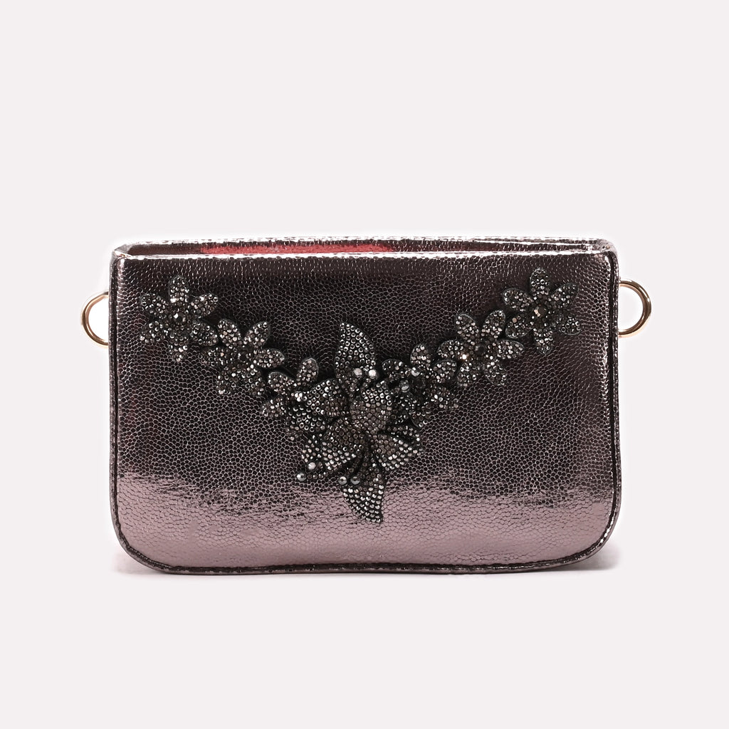 Hand bag Gray 0322338