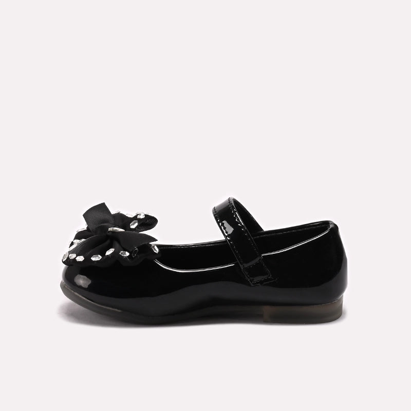 Girl Fancy Pumps Black 0710735