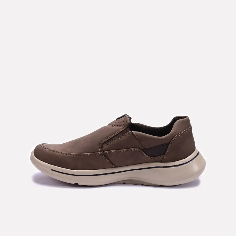 Khaki Slip On Sneakers 0120569