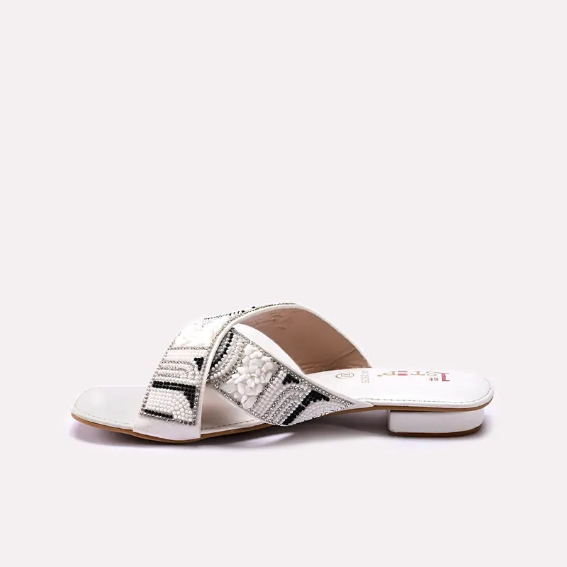 Fancy Slipper White 0413506